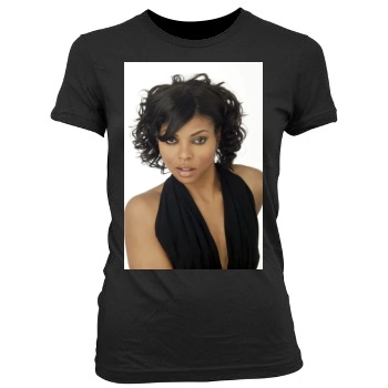 Taraji P. Henson Women's Junior Cut Crewneck T-Shirt