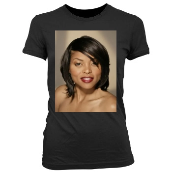 Taraji P. Henson Women's Junior Cut Crewneck T-Shirt