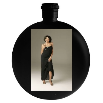 Taraji P. Henson Round Flask