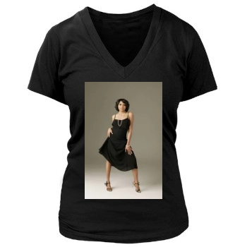 Taraji P. Henson Women's Deep V-Neck TShirt