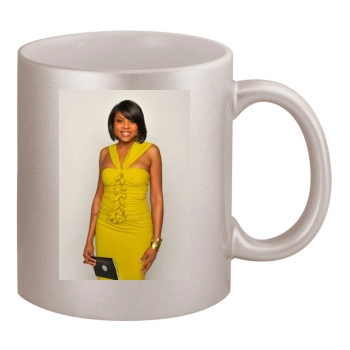 Taraji P. Henson 11oz Metallic Silver Mug