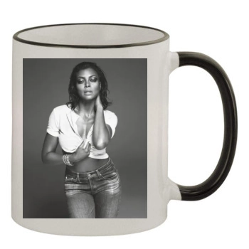 Taraji P. Henson 11oz Colored Rim & Handle Mug