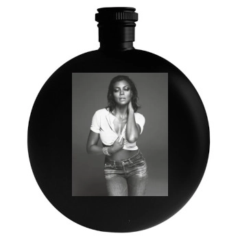 Taraji P. Henson Round Flask