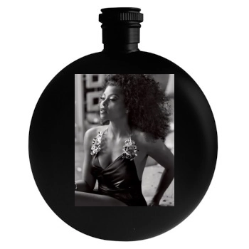 Taraji P. Henson Round Flask