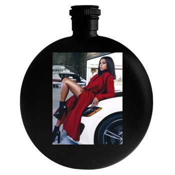 Taraji P. Henson Round Flask