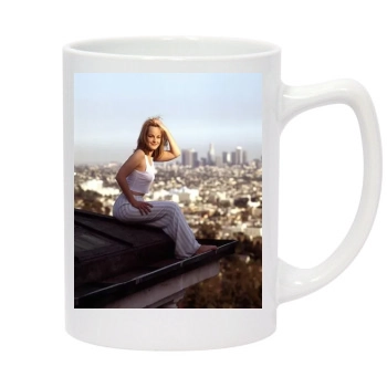 Helen Hunt 14oz White Statesman Mug