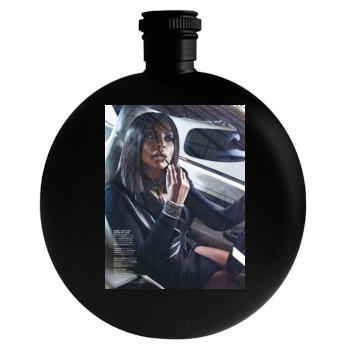 Taraji P. Henson Round Flask