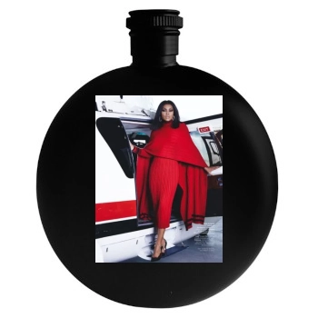 Taraji P. Henson Round Flask