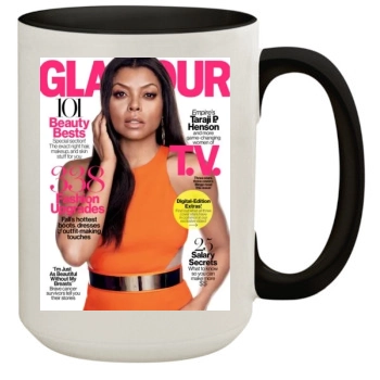 Taraji P. Henson 15oz Colored Inner & Handle Mug