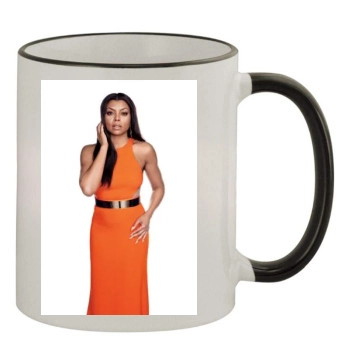 Taraji P. Henson 11oz Colored Rim & Handle Mug