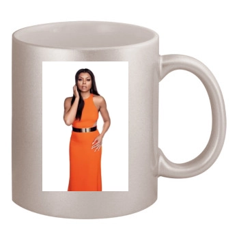 Taraji P. Henson 11oz Metallic Silver Mug