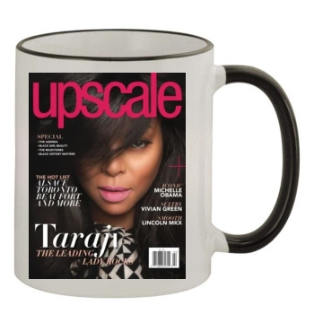 Taraji P. Henson 11oz Colored Rim & Handle Mug