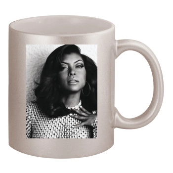 Taraji P. Henson 11oz Metallic Silver Mug