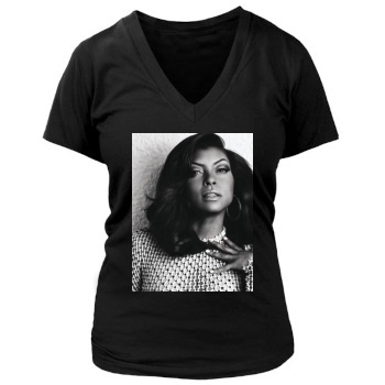 Taraji P. Henson Women's Deep V-Neck TShirt