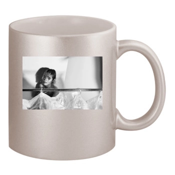 Taryn Manning 11oz Metallic Silver Mug