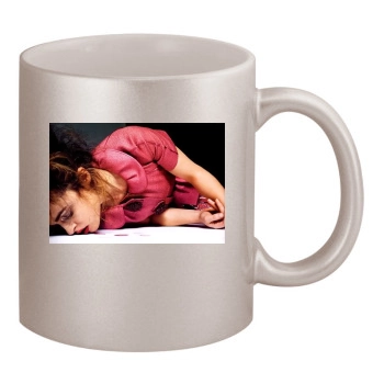 Helena Bonham Carter 11oz Metallic Silver Mug