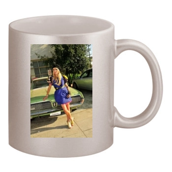 Taryn Manning 11oz Metallic Silver Mug