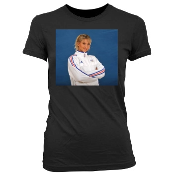 Tatiana Golovin Women's Junior Cut Crewneck T-Shirt