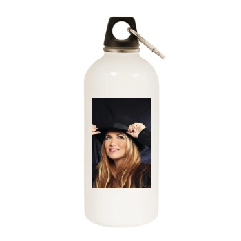 Helene Segara White Water Bottle With Carabiner