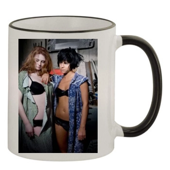 TATU 11oz Colored Rim & Handle Mug