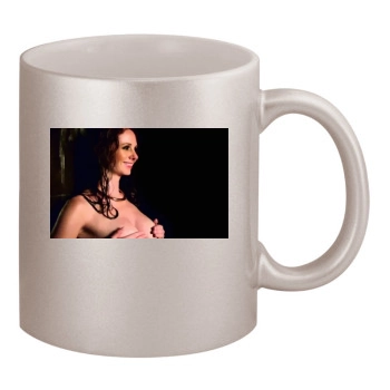 TATU 11oz Metallic Silver Mug