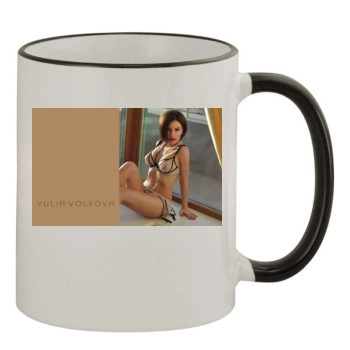 TATU 11oz Colored Rim & Handle Mug