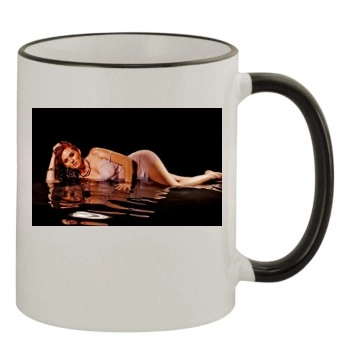 TATU 11oz Colored Rim & Handle Mug