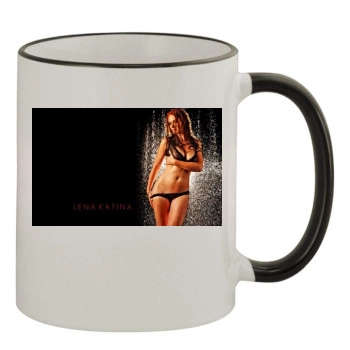 TATU 11oz Colored Rim & Handle Mug