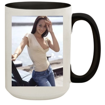 Heydi Nunez Gomez 15oz Colored Inner & Handle Mug