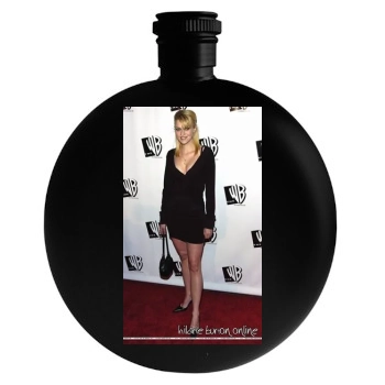 Hilarie Burton Round Flask