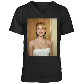 Hilarie Burton Men's V-Neck T-Shirt