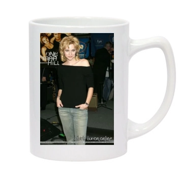 Hilarie Burton 14oz White Statesman Mug