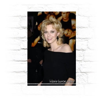 Hilarie Burton Metal Wall Art