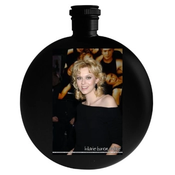 Hilarie Burton Round Flask