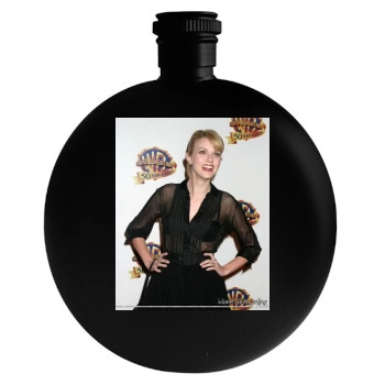 Hilarie Burton Round Flask