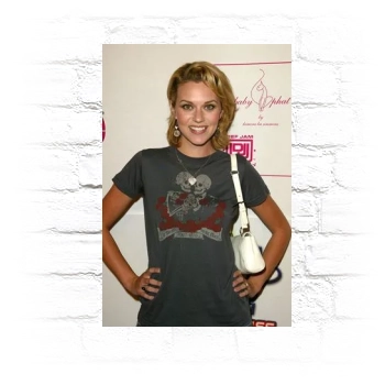 Hilarie Burton Metal Wall Art