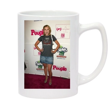 Hilarie Burton 14oz White Statesman Mug