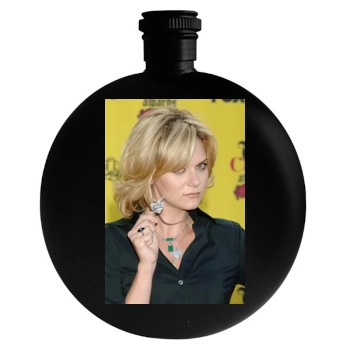 Hilarie Burton Round Flask