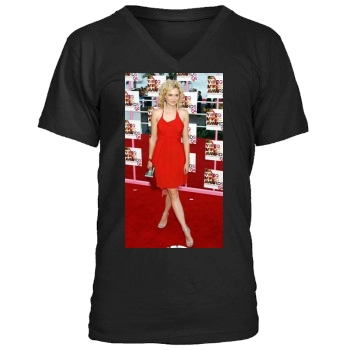 Hilarie Burton Men's V-Neck T-Shirt