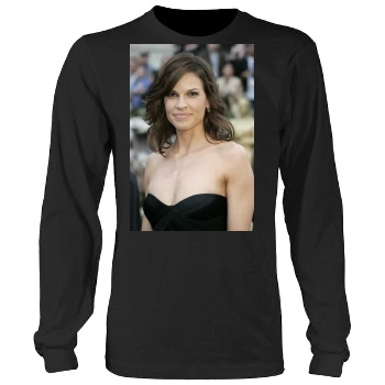 Hilary Swank Men's Heavy Long Sleeve TShirt