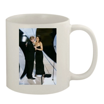 Hilary Swank 11oz White Mug