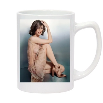 Hilary Swank 14oz White Statesman Mug