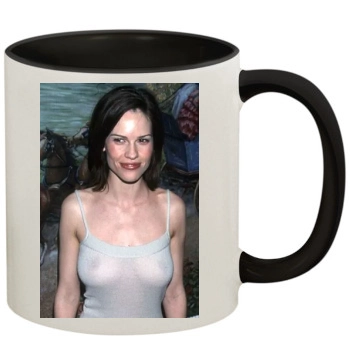 Hilary Swank 11oz Colored Inner & Handle Mug