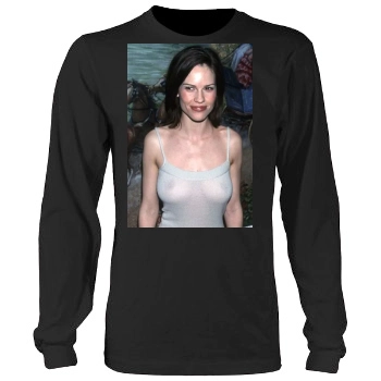 Hilary Swank Men's Heavy Long Sleeve TShirt