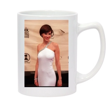 Hilary Swank 14oz White Statesman Mug