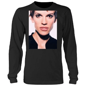 Hilary Swank Men's Heavy Long Sleeve TShirt