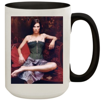 Hilary Swank 15oz Colored Inner & Handle Mug