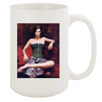 Hilary Swank 15oz White Mug