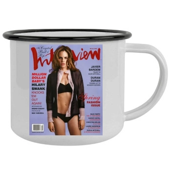 Hilary Swank Camping Mug