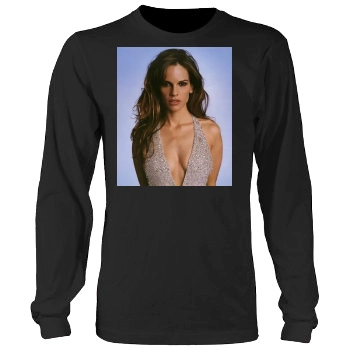 Hilary Swank Men's Heavy Long Sleeve TShirt